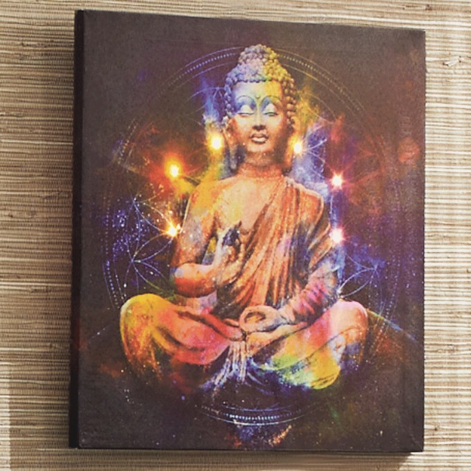 Colorful Buddha Wall Art, , large