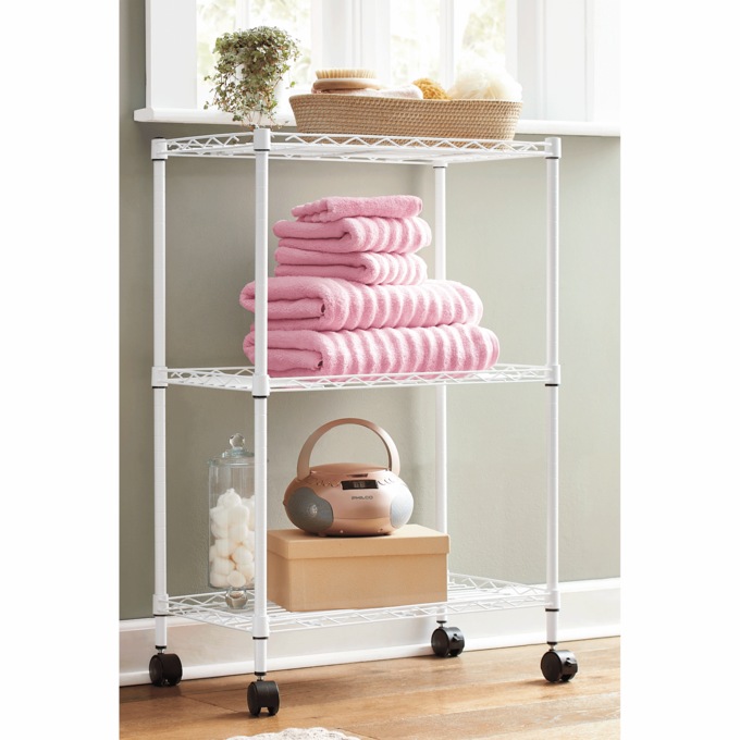 Verona Mobile Bath Cart, , large