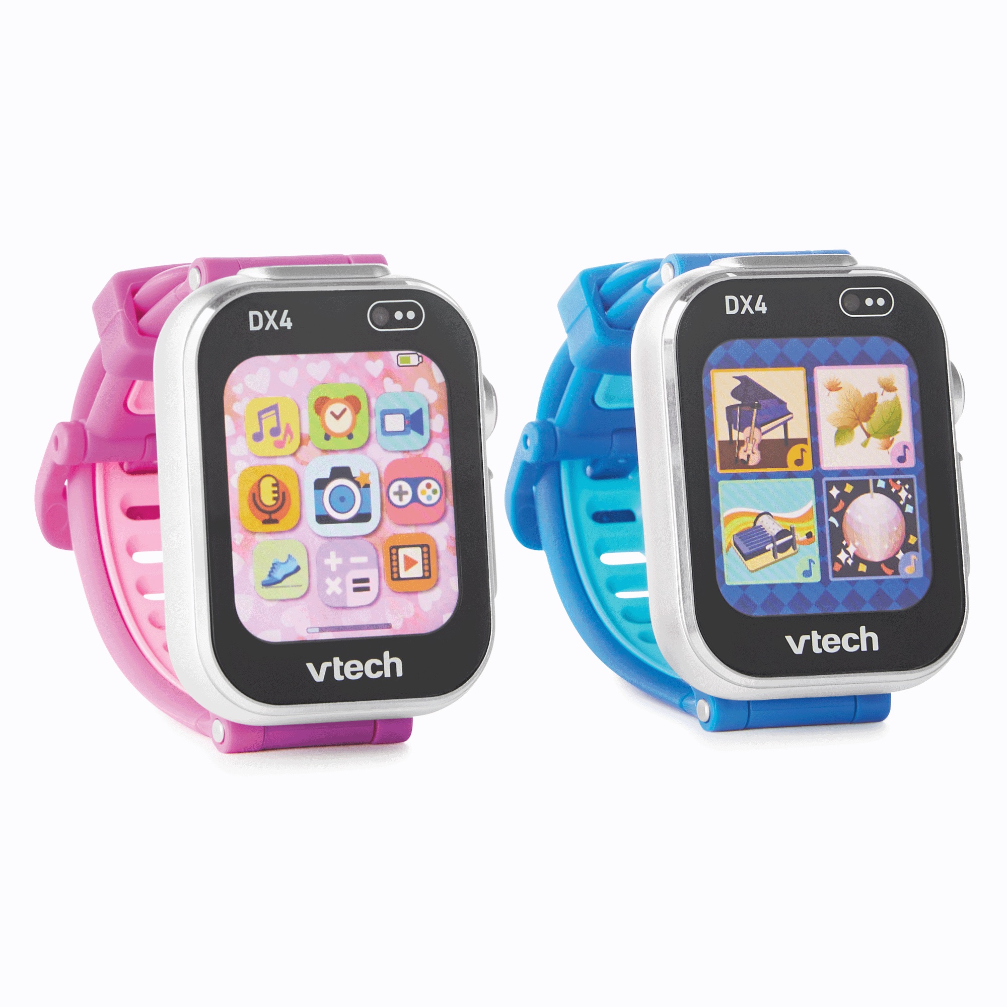 VTech - Montre connectée enfant - KidiZoom Smartwatch DX4 framboise