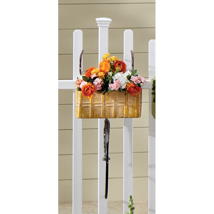 Bike Basket Wall Planter, , large