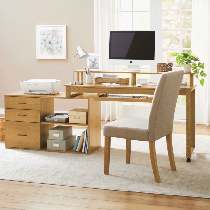 Ladon L-Hinge Desk, , large