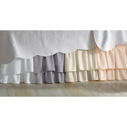 Cottage Voile Bedskirt, Euro Sham and Window Treatments, , large