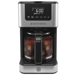 West Bend 12-Cup Touchscreen Coffee Maker, , large