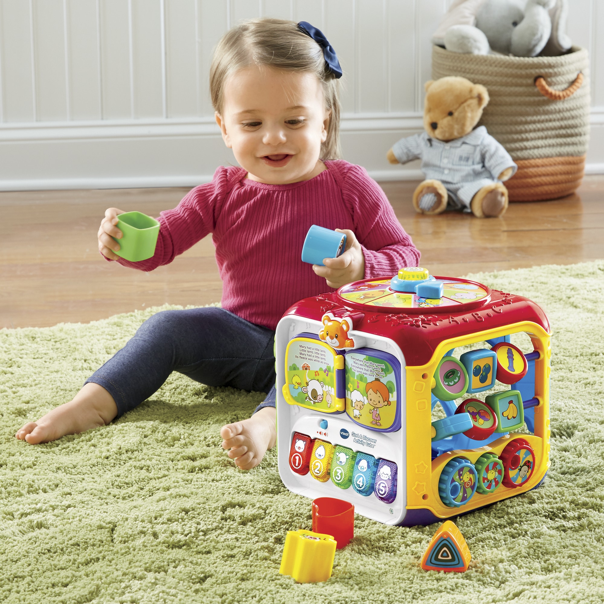 vtech baby sort and discover activity cube