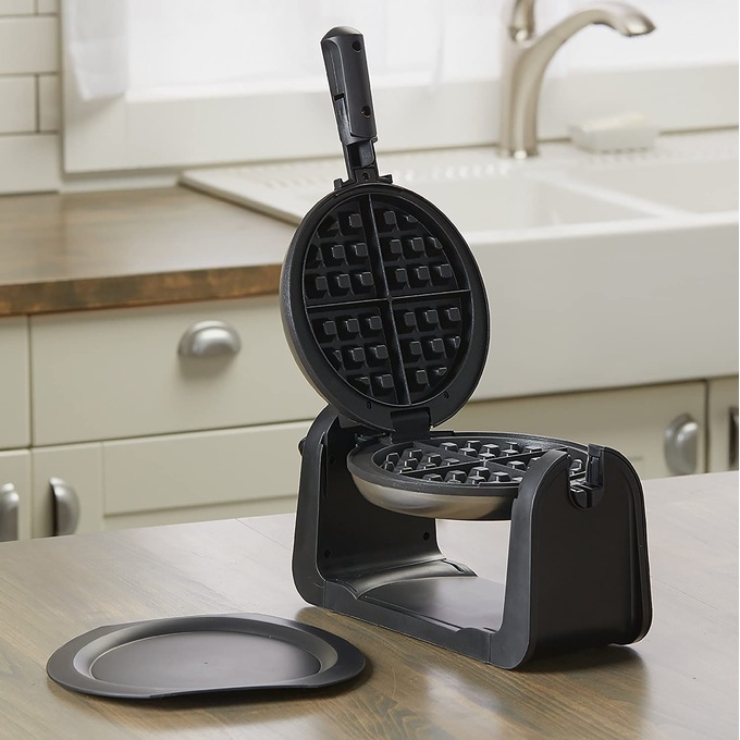 BLACK+DECKER Pro Rotary Belgian Waffle Maker, , large