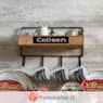 Personalized Wall Shelf with Hooks, , large