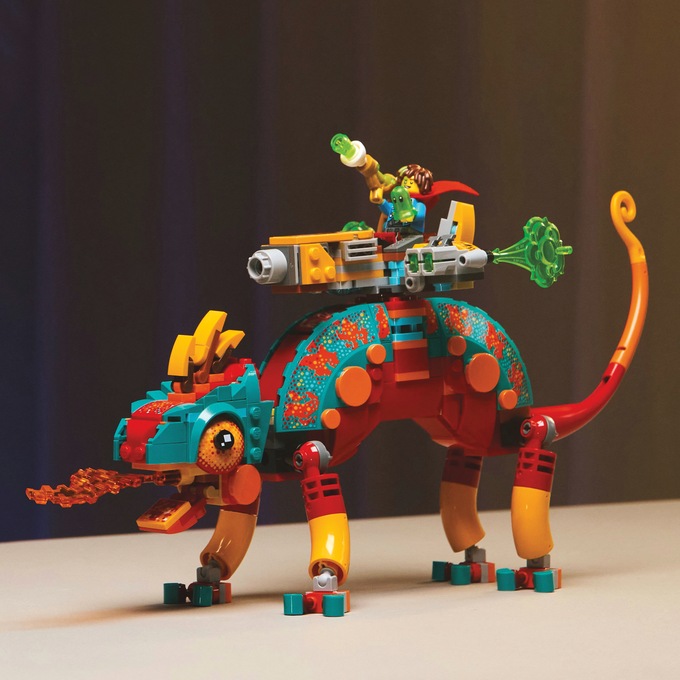 LEGO DREAMZzz Mateo's Fire Chameleon, , large