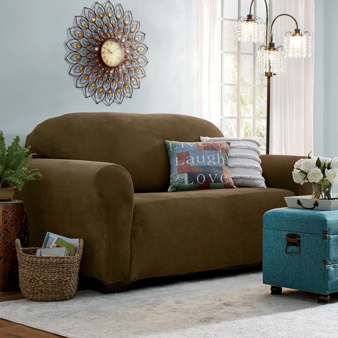 Stretch Pique Slipcover, , large