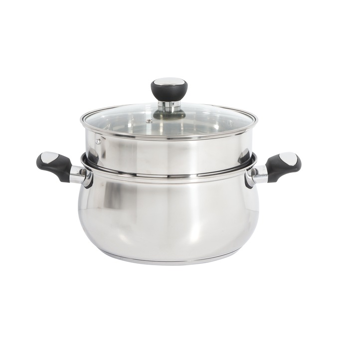 Oster Baldwyn 10-Piece Stainless Steel Cookware Set, , large
