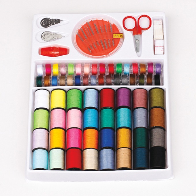 Insta Sewing Machine 100-Piece Bobbin Box Sewing Kit, , large