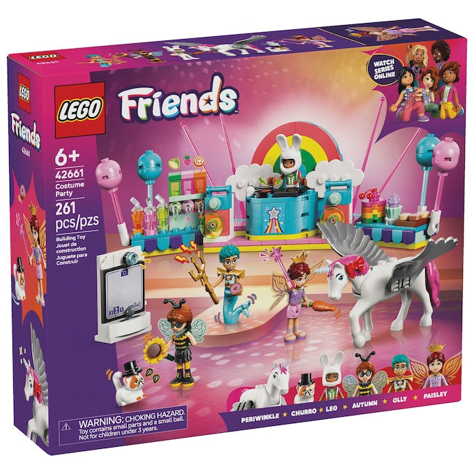 LEGO Friends Costume Party with Unicorn & Fairy, , large