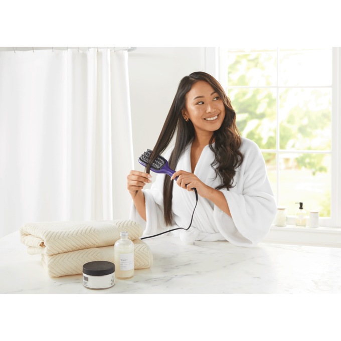 Conair hair top straightener brush
