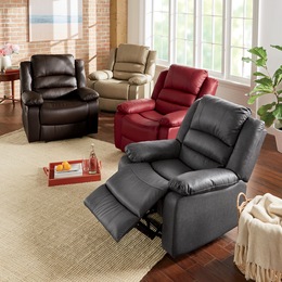 Overstuffed Recliner, , large