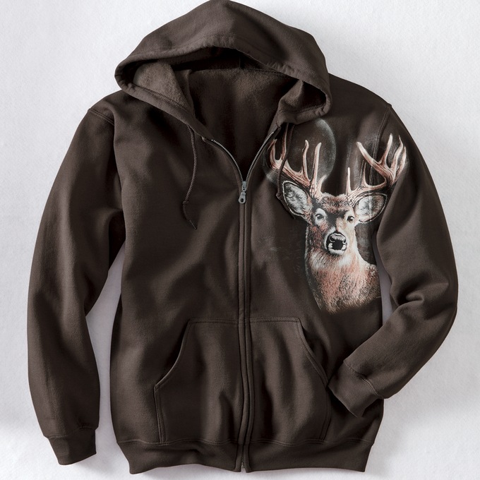 Whitetail Wilderness Hoodie, , large