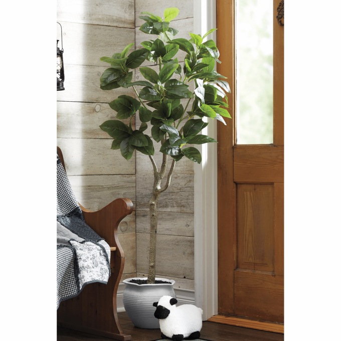 Everyday Faux Rubber Tree, , large