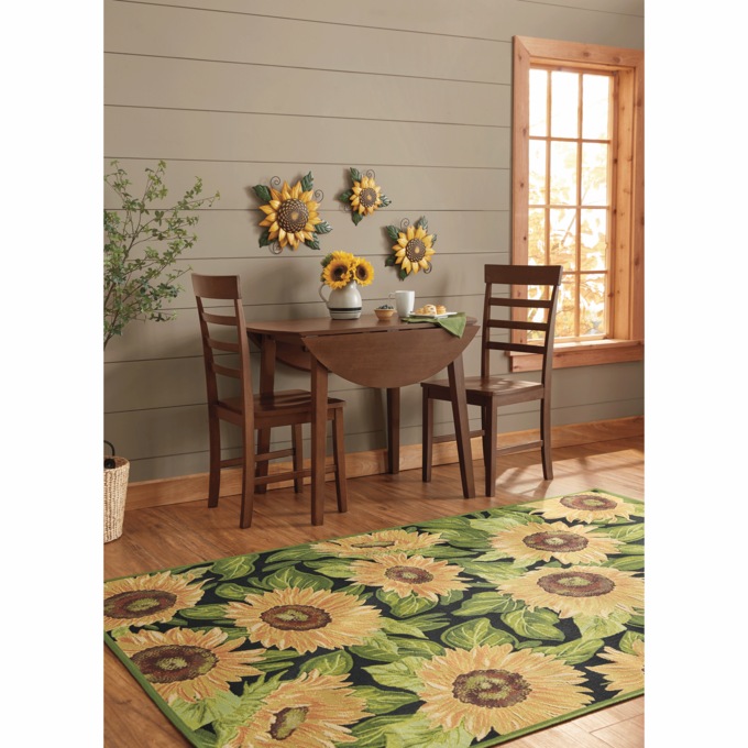 Marina Sunflower Indoor/Outdoor Area Rug, , large