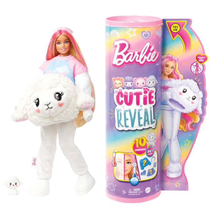 Barbie Cutie Reveal Doll, , large