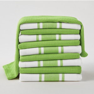 Chef Grade Kitchen Towel Set, Lime, large