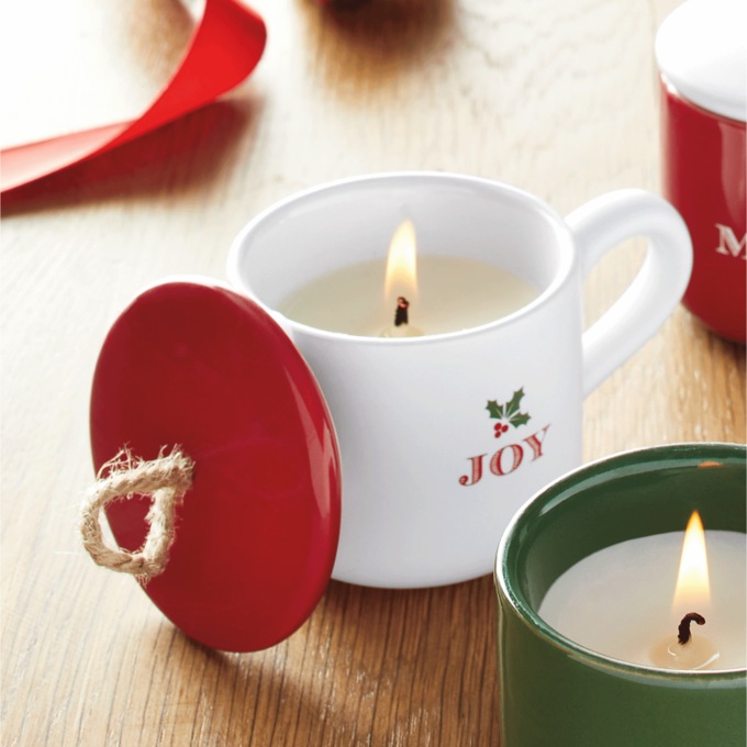 Choose Holiday Mug Candle with Lid, , large