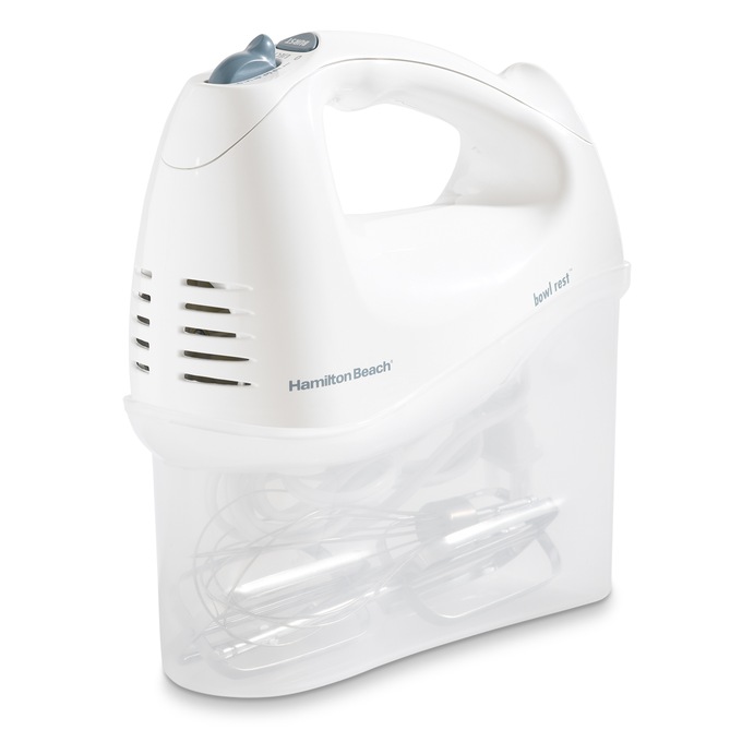 Hamilton Beach Hand Mixer with Snap-On Case, , large