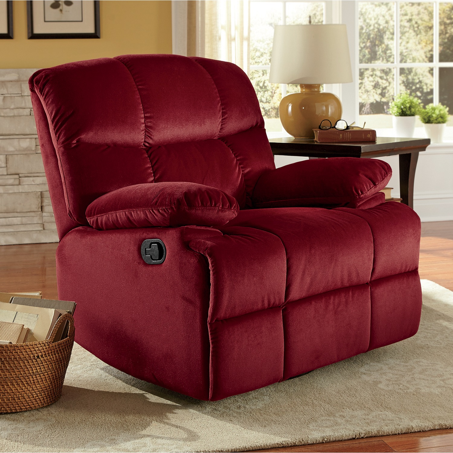 Red rocker recliner clearance