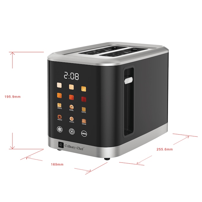 Culinary Chef 2-Slice Toaster, , large