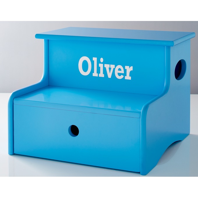 Kids&rsquo; Storage Step Stool, , large