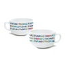 Colorful Name Pattern Personalized Ice Cream Bowl, , large