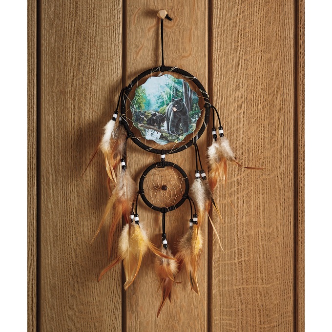Lit Wildlife Dream Catcher, , large