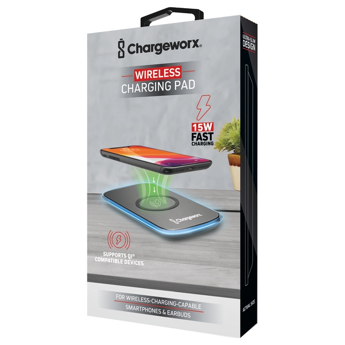 ChargeWorx Wireless Charging Pad, , large
