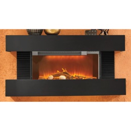 Contemporary Wall-Mount Fireplace, , large