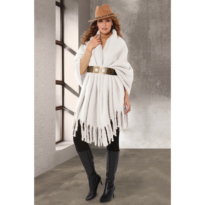 Personalized Solid Oversized Scarf, , large