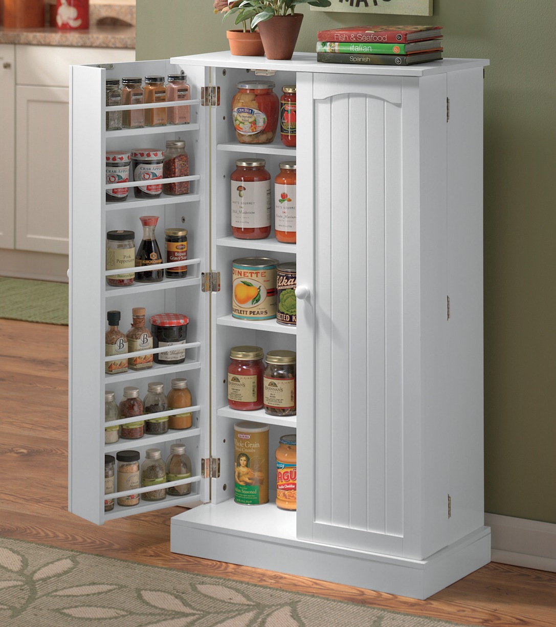 Double door kitchen pantry Clearance