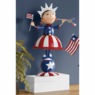 Lady Liberty or Jolly Uncle Sam Figurine, , large