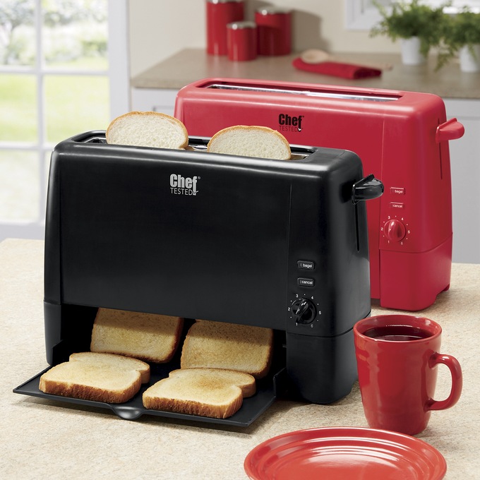 Chef Tested Quick Serve Toaster by Wards, , large