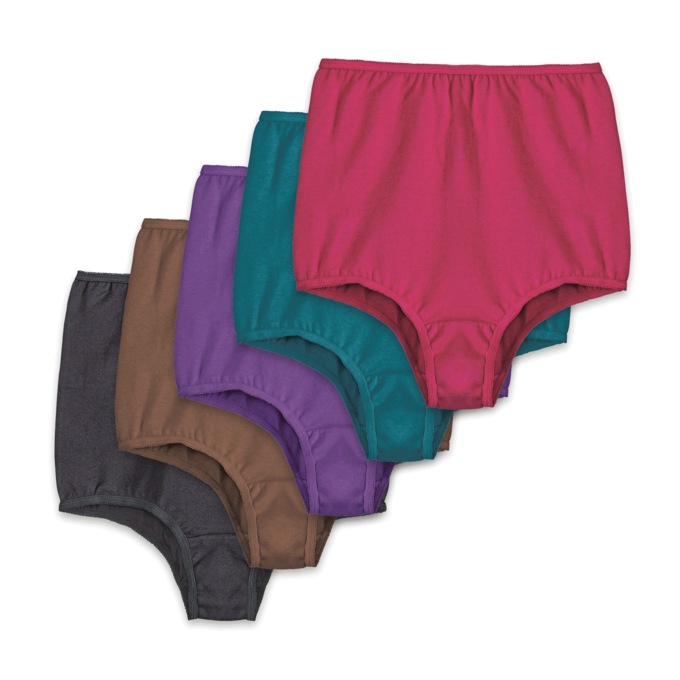 5-Pack Nylon Panties, , large