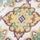 Gold Medallion Print