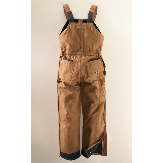 Sanded Duck Bib Overalls by Dickies, , large