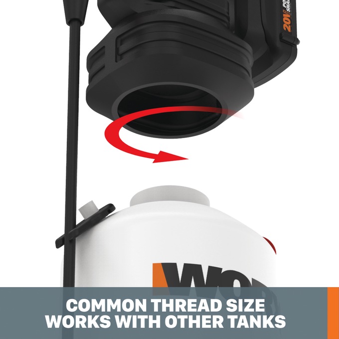Worx 20V Cordless Lawn Sprayer (Tool Only), , large