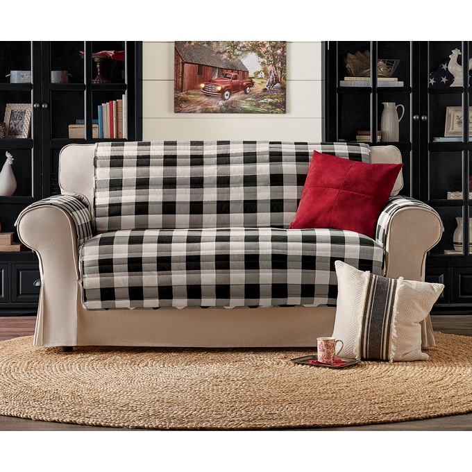 Buffalo Check Furniture Protector, , large