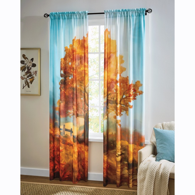 Novelty Autumn Bliss Panel Pair, , large