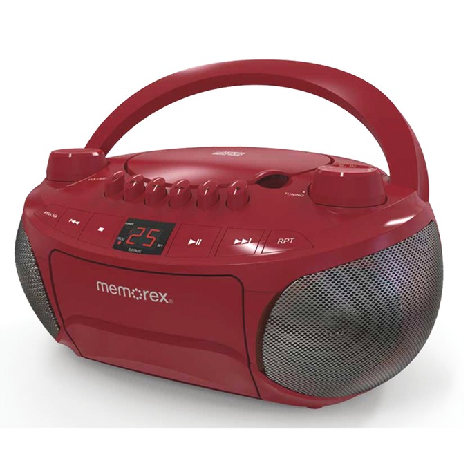 Memorex AM/FM CD & Cassette Player, , large