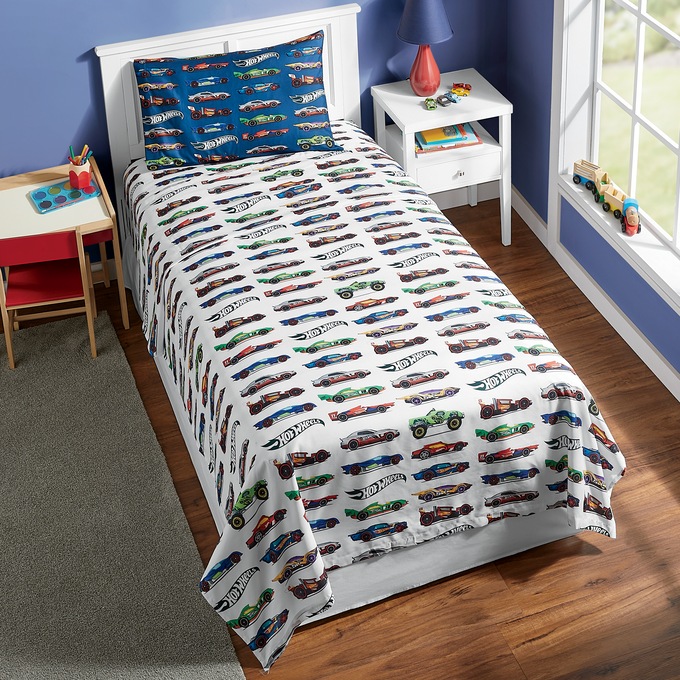 Hot wheels sheet set online
