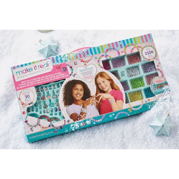 Best Day Ever Deluxe Jewelry Studio, Teal, large