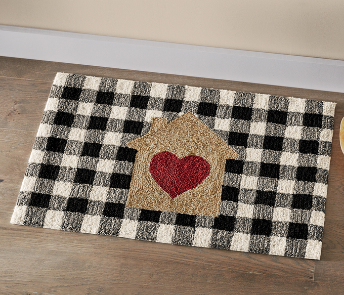 Home and Heart Indoor/Outdoor Mat - 20" X 30", , large