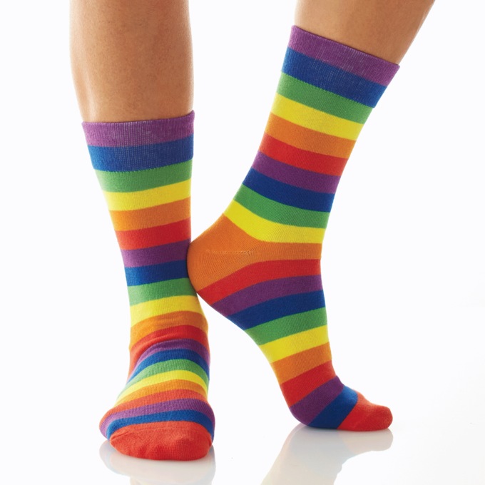 Color Me Rainbow Socks, , large