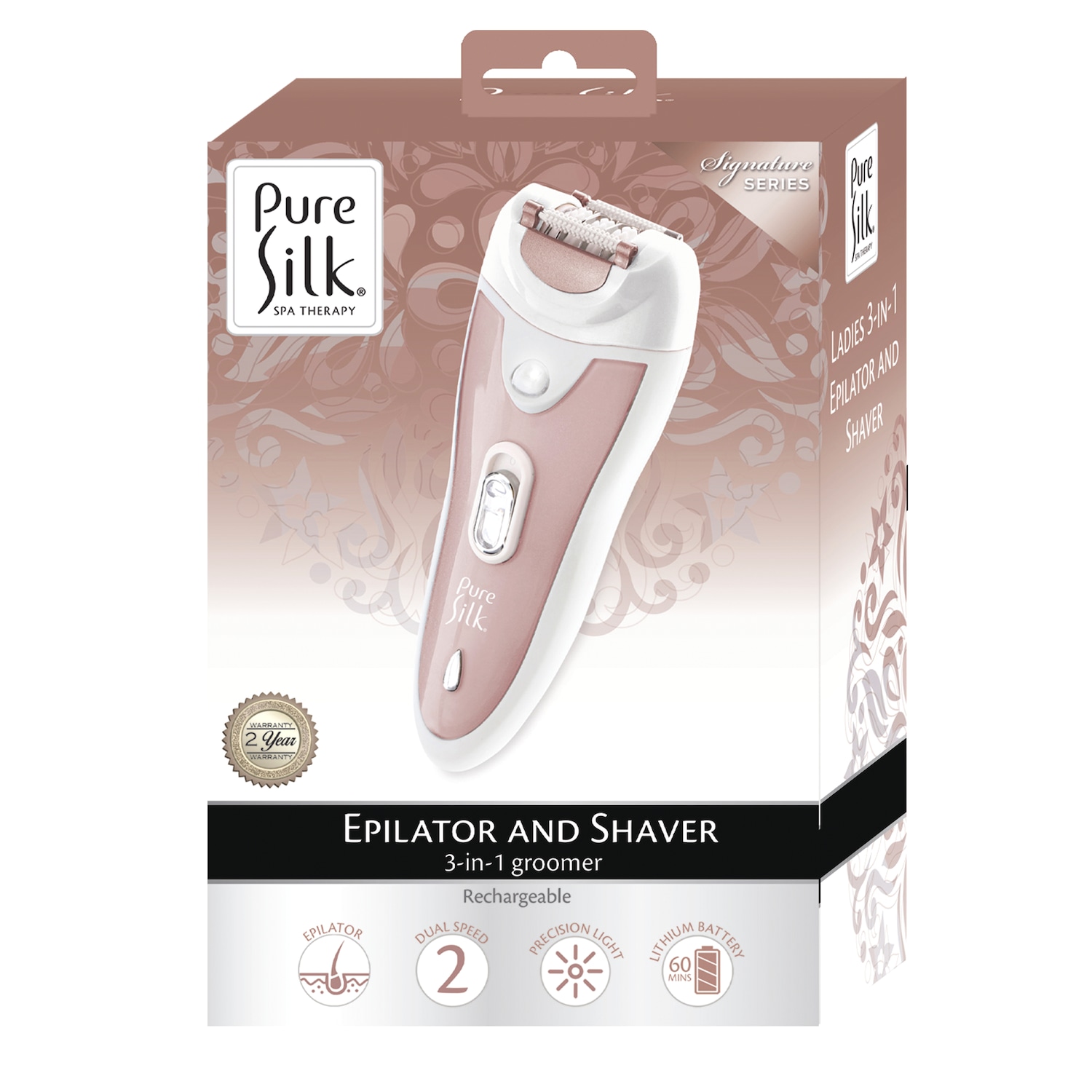 Pure Silk Ladies 3-in-1 Epilator & Shaver | Ginny's