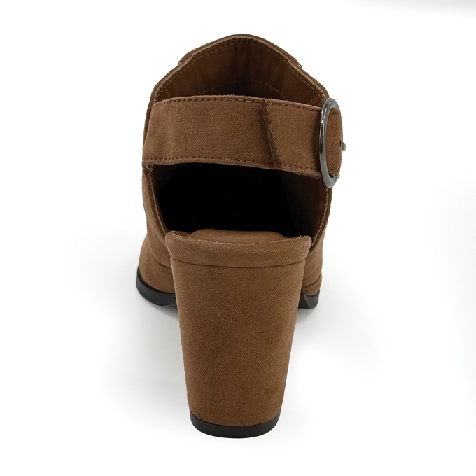 Open Back Women's Shootie with Heel, , large