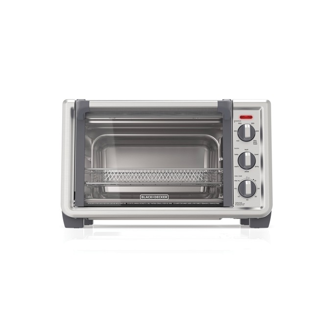 BLACK+DECKER 6-Slice Crisp 'n Bake Air Fry Toaster Oven, , large