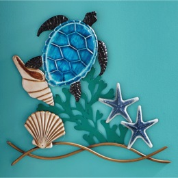 Coastal Blues Wall Art, , large